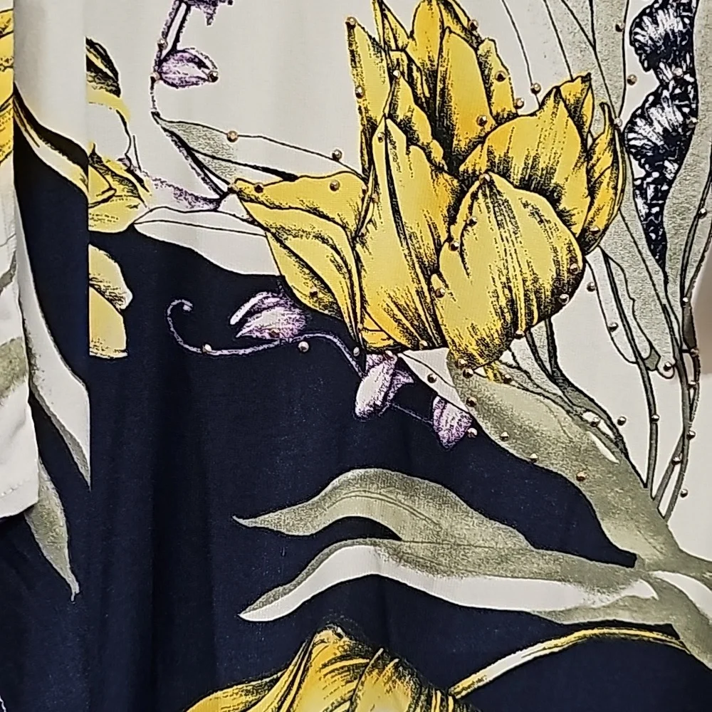 XXL JM Collection Spring Status Dress - Picture 10 of 11